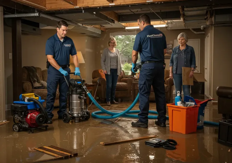 Basement Water Extraction and Removal Techniques process in Graham, NC