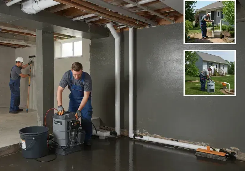 Basement Waterproofing and Flood Prevention process in Graham, NC